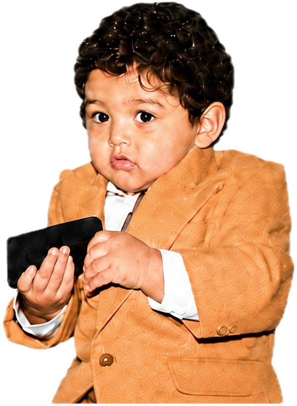 Shafin, as a little boy
